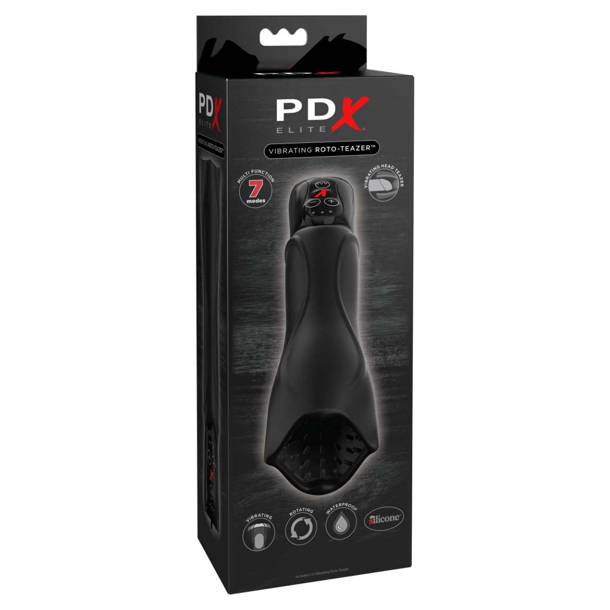 Pipedream PDX Elite Vibrating Roto Teazer Masturbator - FETCH