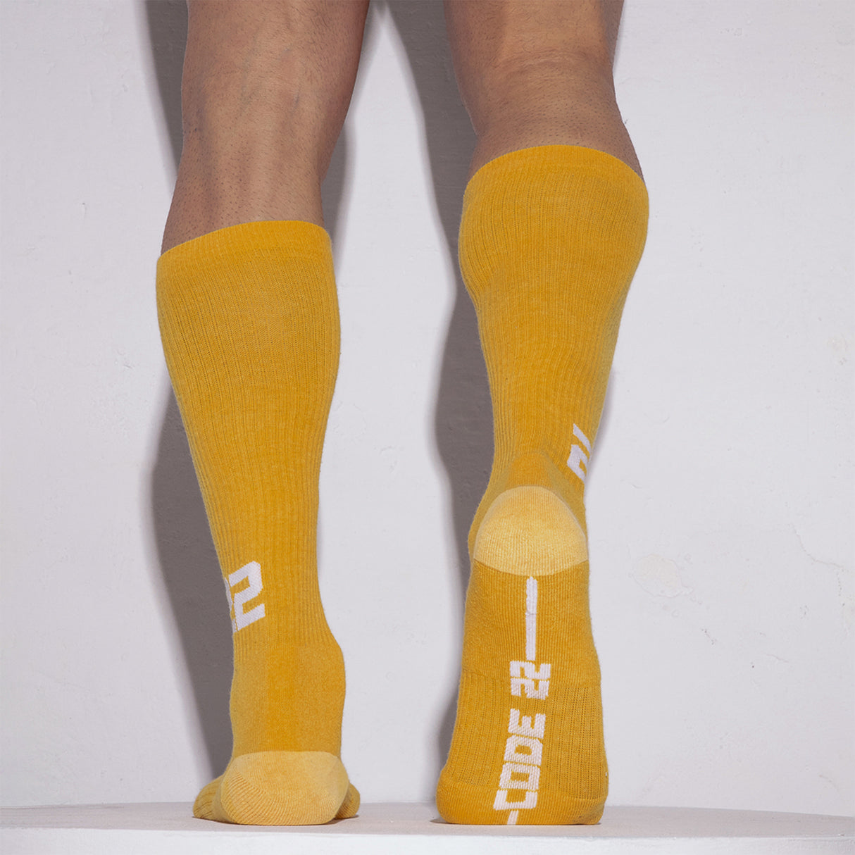 Code 22 Vintage Socks Yellow