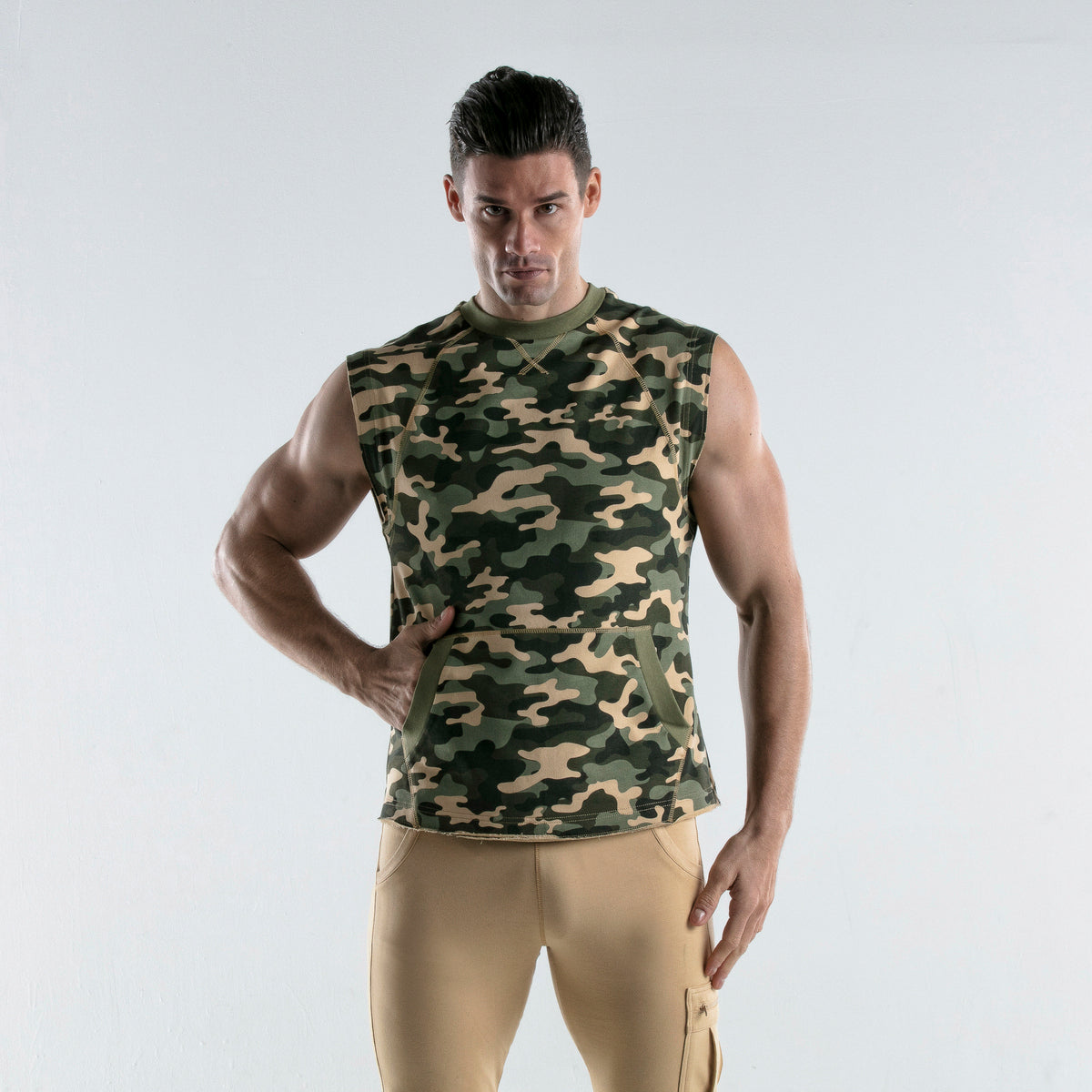 Code 22 Force Sweat Top Camo
