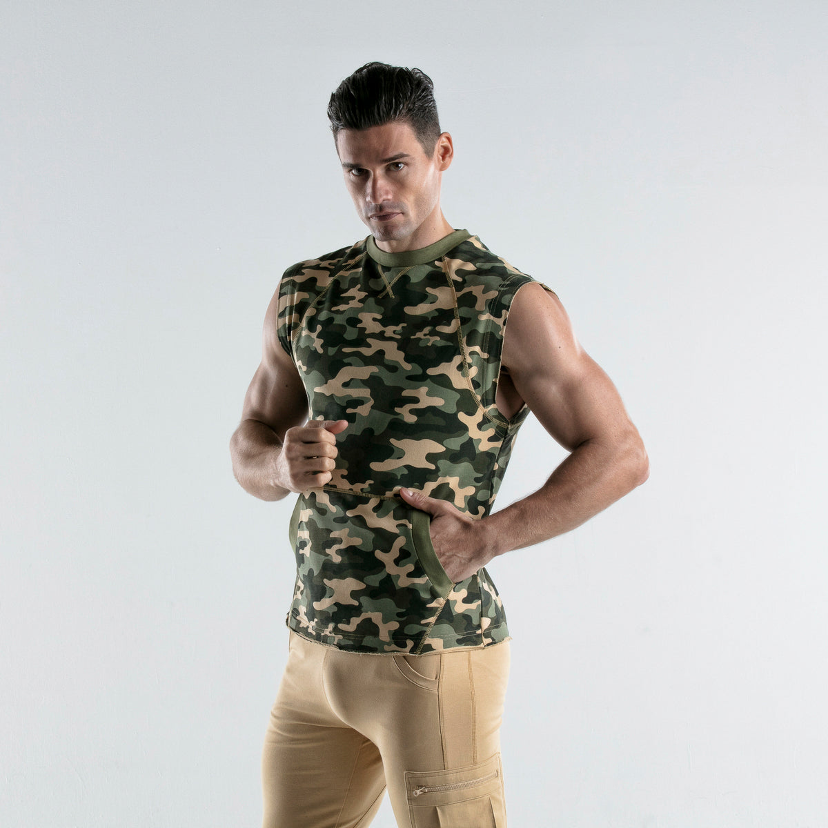 Code 22 Force Sweat Top Camo