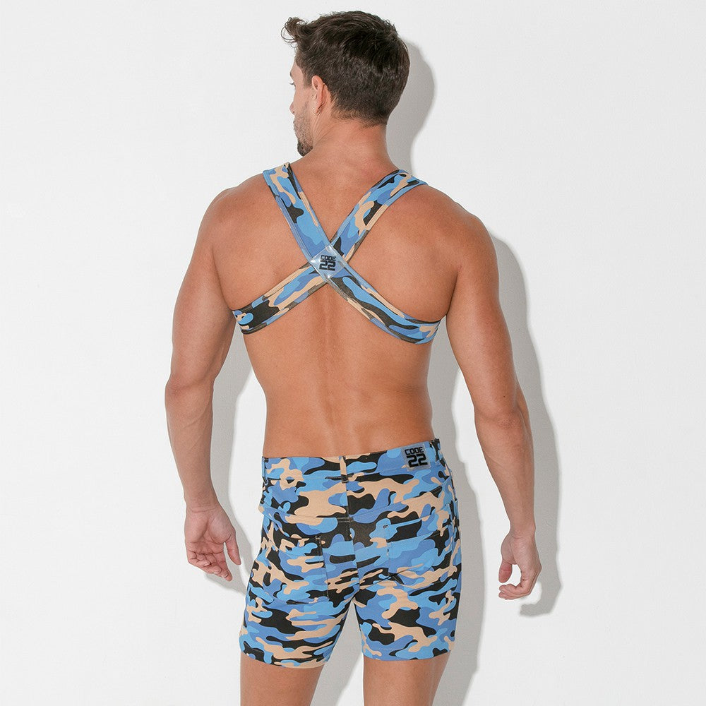 Code 22 Printed Harness Petrol