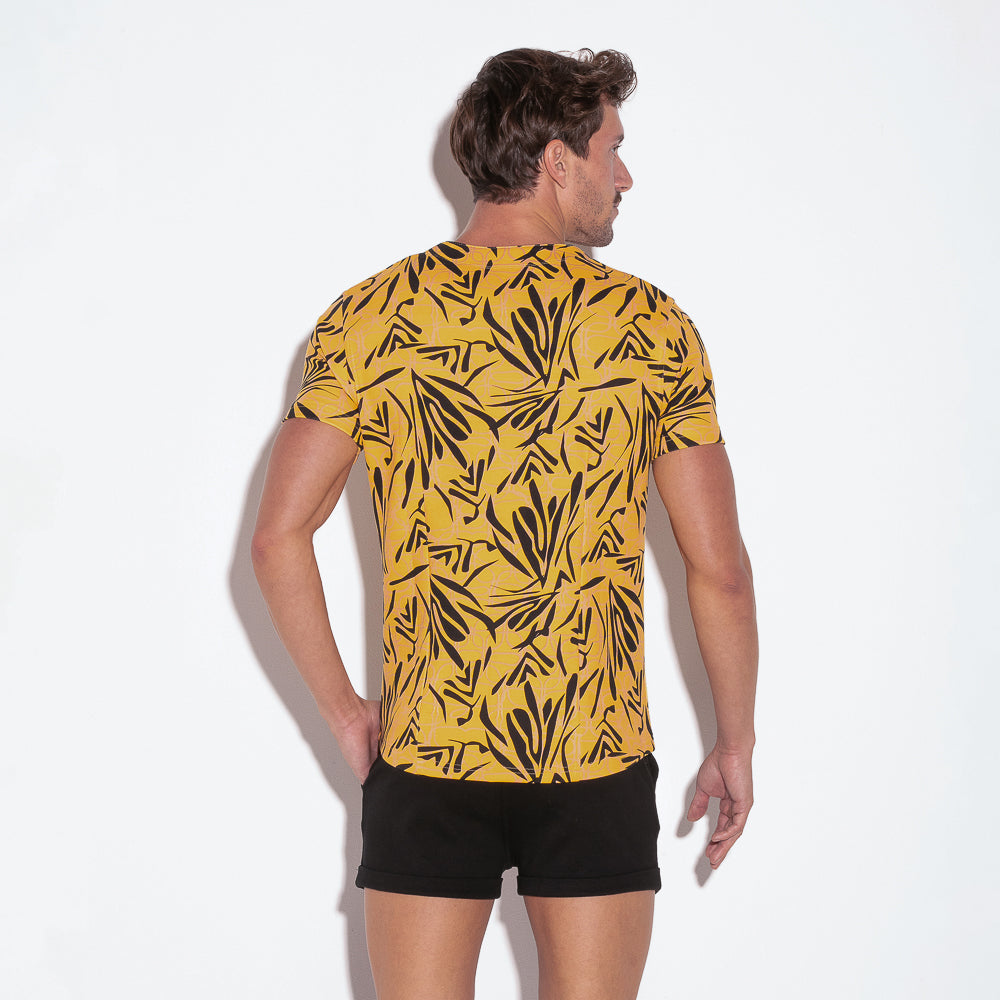 Code 22 Slim Fit Baseball T Shirt Mandarin