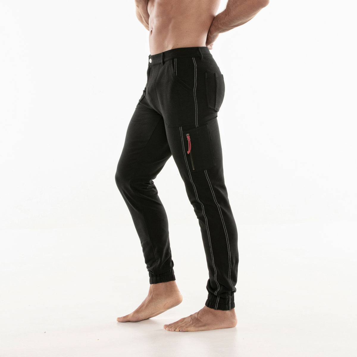 Code 22 Cargo Stretch Pant Black