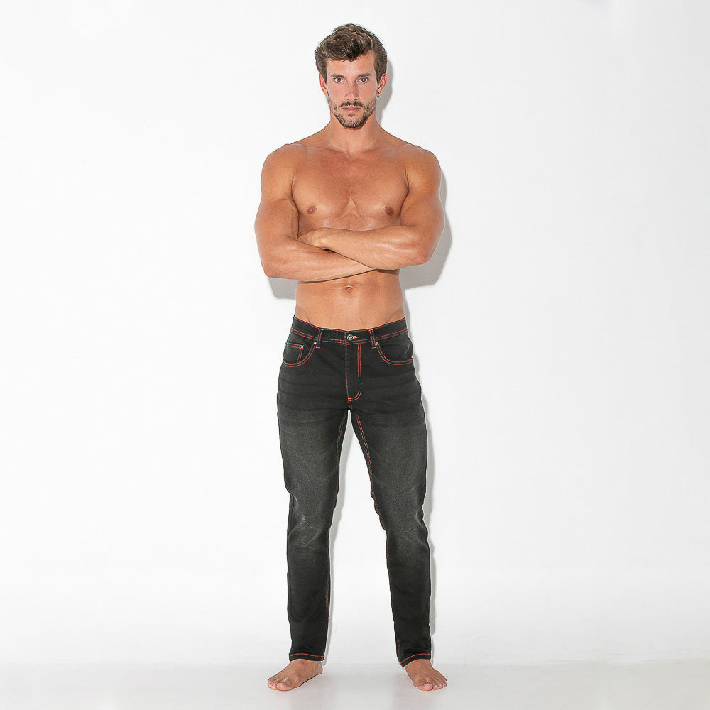 Code 22 Stretch Jeans Black