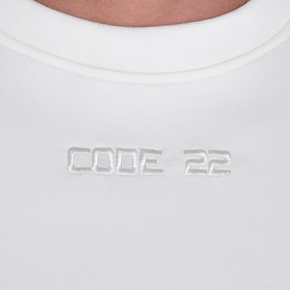 Code 22 Essential Sweatshirt Off White
