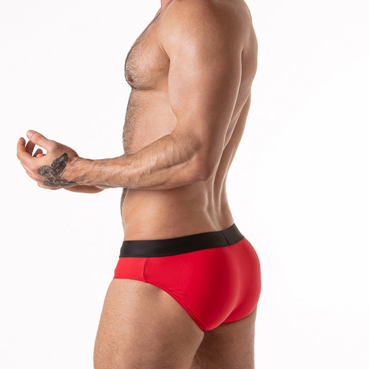 Locker Gear Pool Boy Swim Brief Red