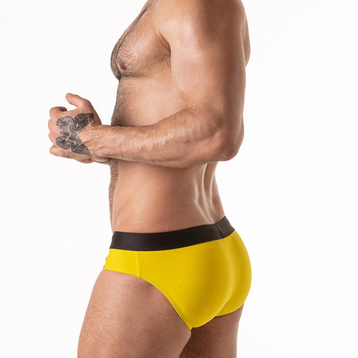 Locker Gear Pool Boy Swim Brief Yellow