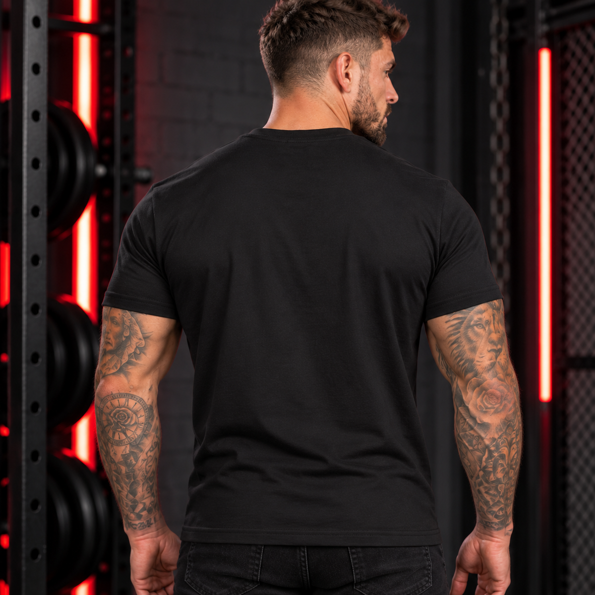 PWR T-Shirt TOP Black