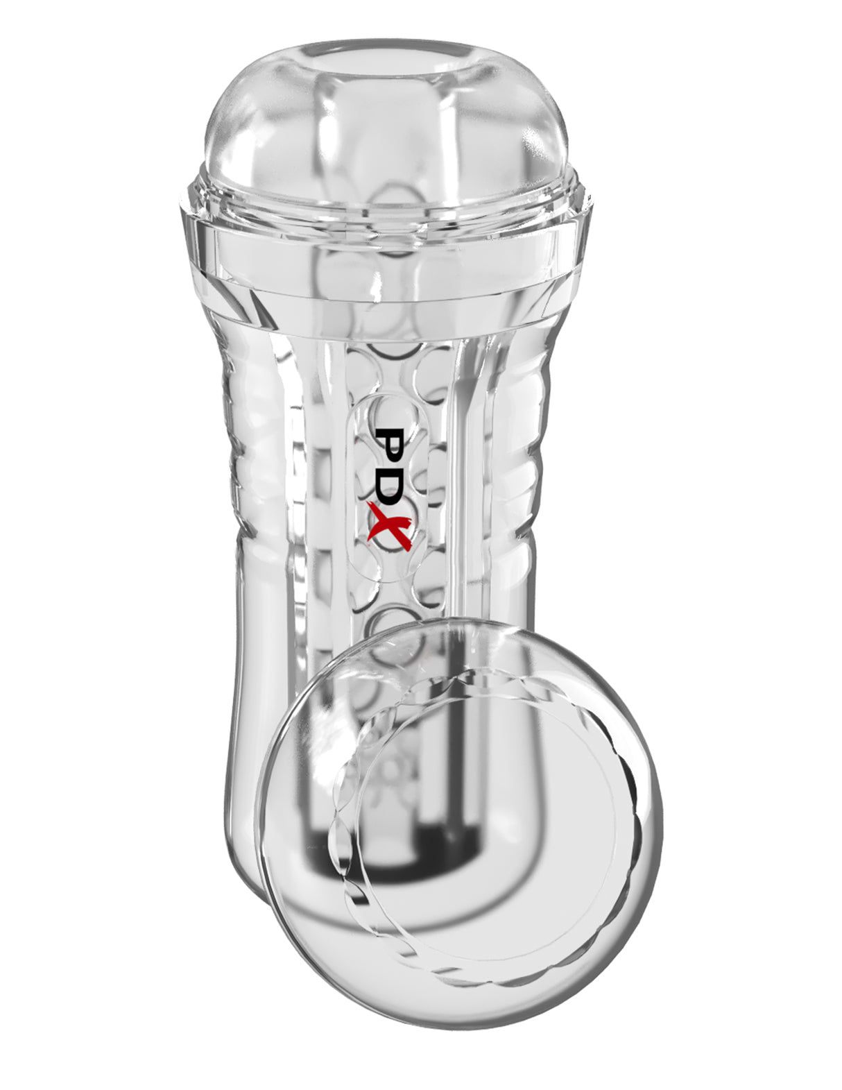 Pipedream PDX Elite ViewTube Plus EZ-Grip Stroker Clear