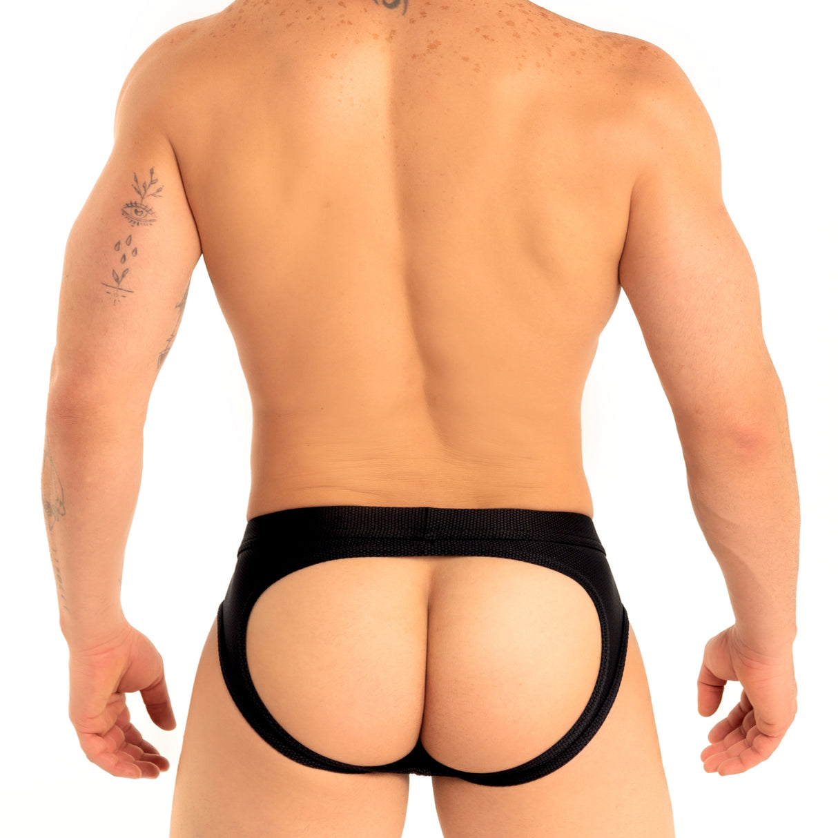 Dale Mas Biker + Kinky Jock Brief Black Red
