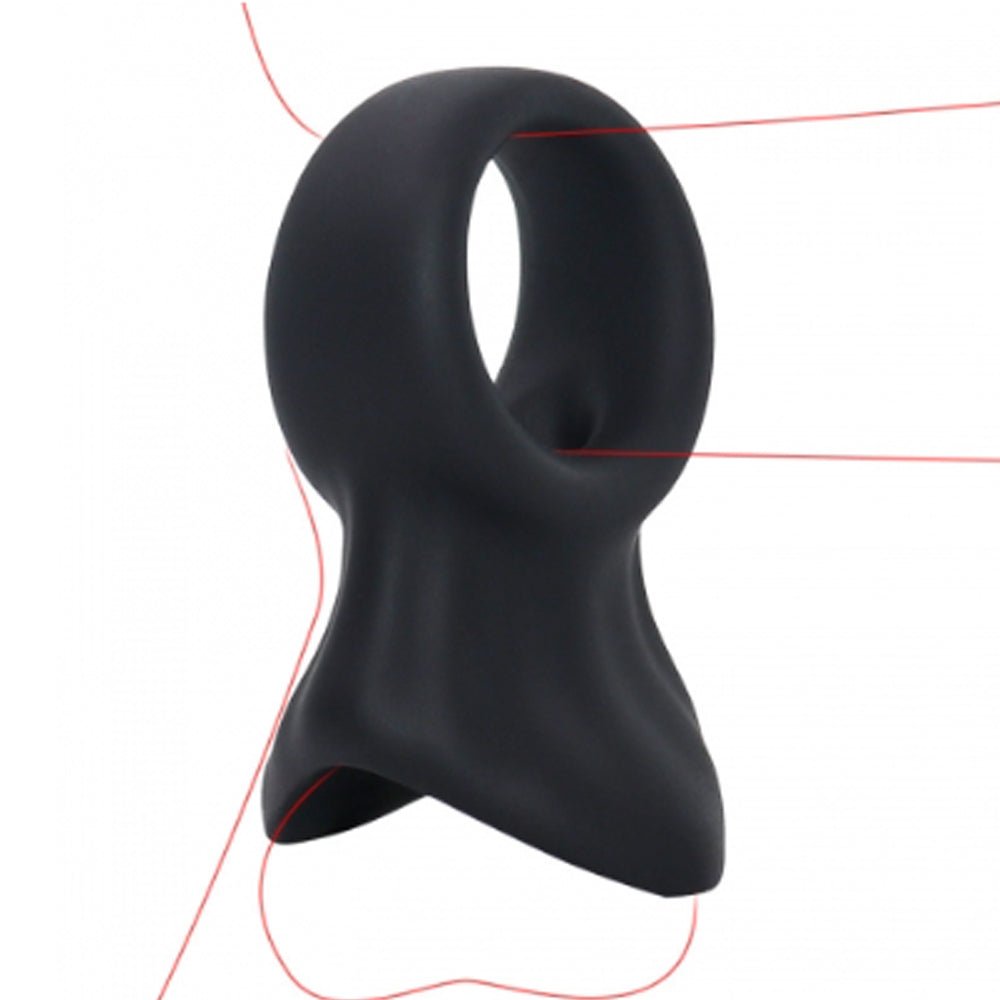 ruff GEAR Liquid Silicone Cock & Ball Sling - FETCH
