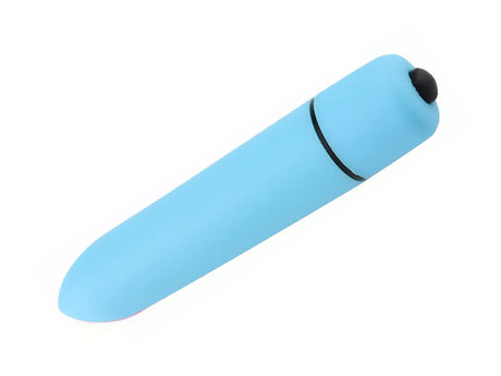 ruff GEAR Silicone 10 Speed Vibrating Bullet Blue