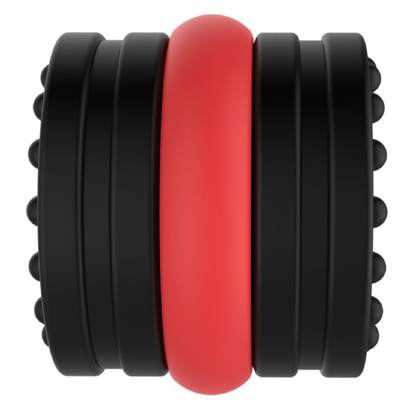 ruff GEAR Silicone Grip Ball Stretcher Black Red - FETCH