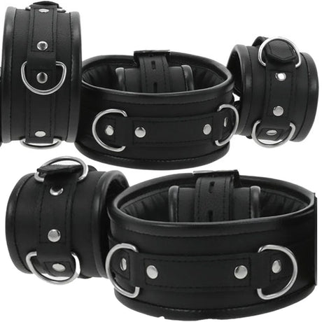 ruff GEAR Leather 7 Piece Bondage Set