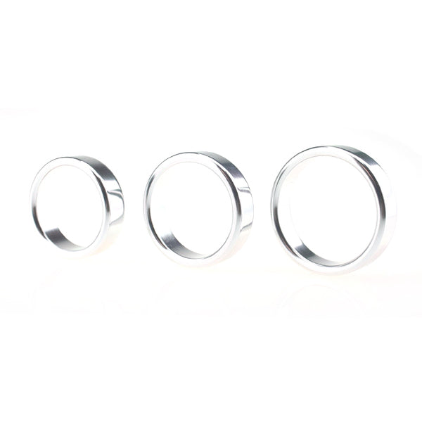 ruff GEAR Alu Cock Ring Silver 50mm