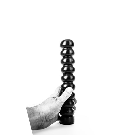 ruff GEAR Backbone Dildo 10.6 Inch Black