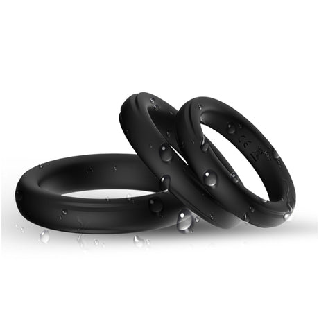 ruff GEAR Pure Silicone Stay Hard Cock Ring Set