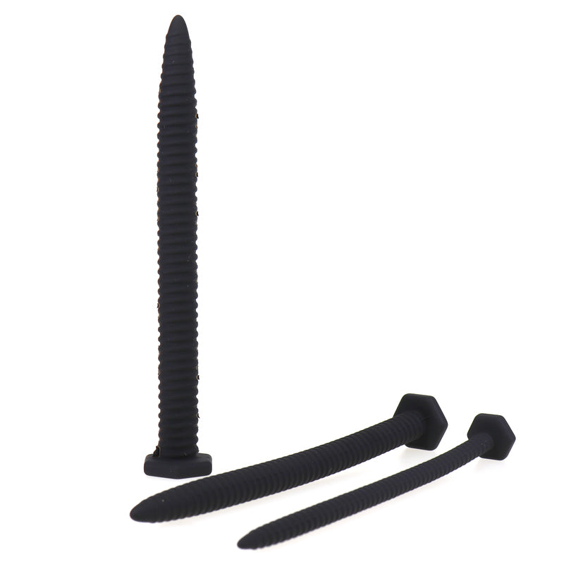 ruff GEAR Silicone Screw Penis Plug Kit