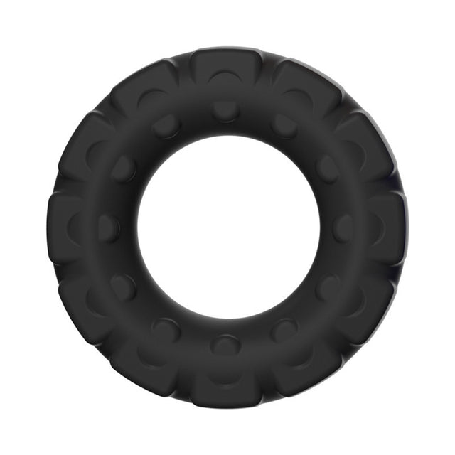 ruff GEAR Silicone Tread Ultimate Tire Cock Ring Black