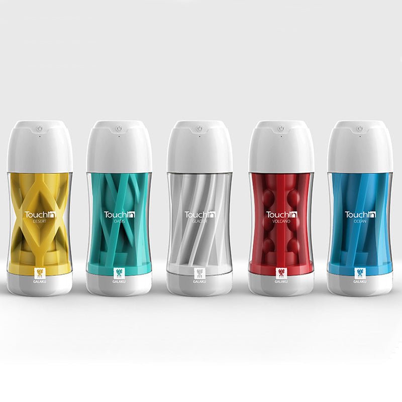 Touch In Vibration Masturbator Cup Blue - FETCH