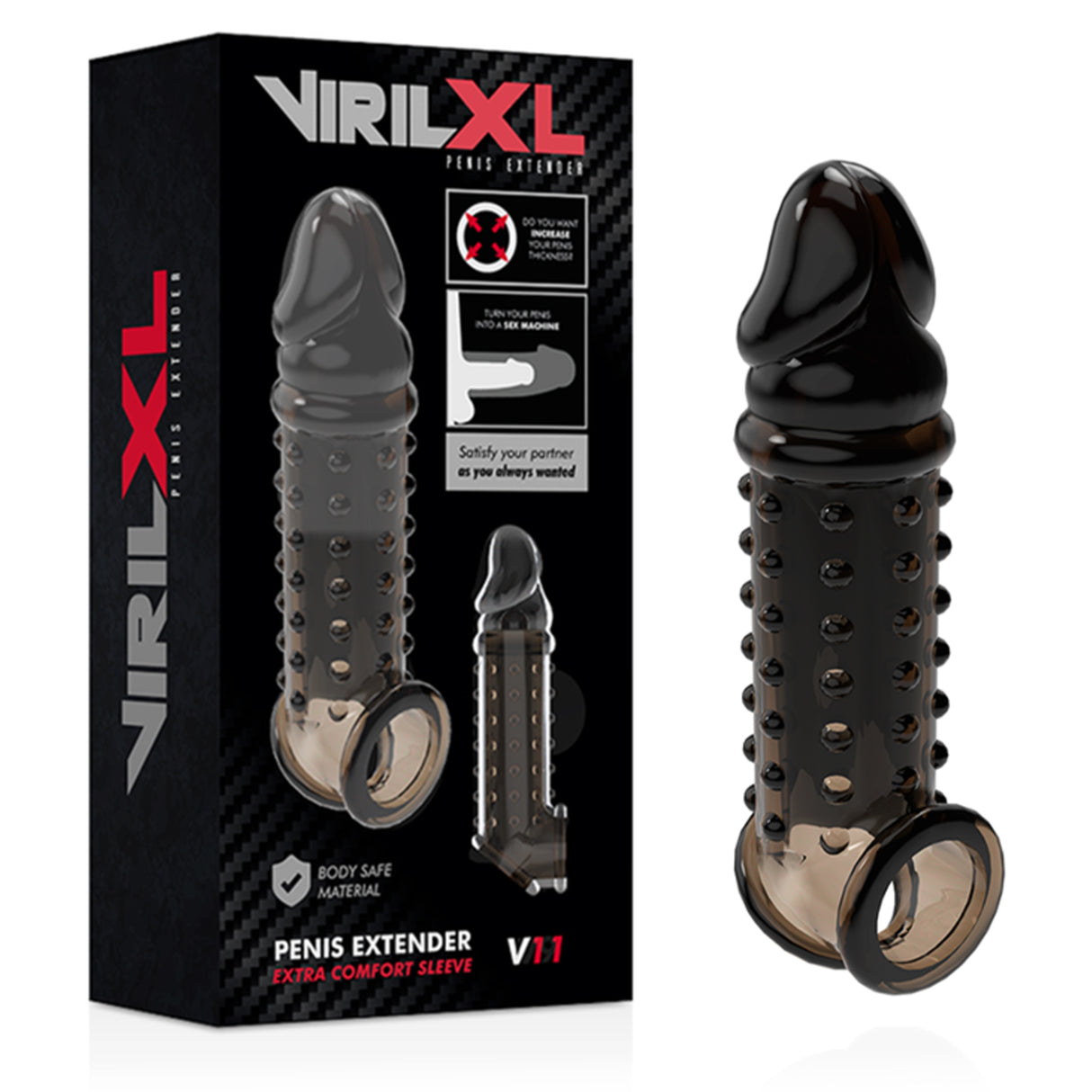 Virilxl V11 Penis Extender Black