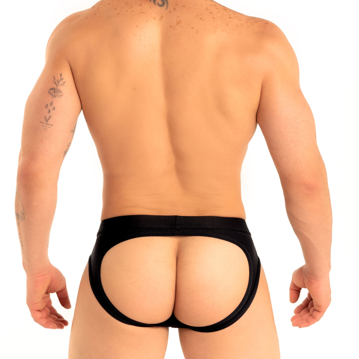 Dale Mas Biker + Kinky Jock Brief Black White