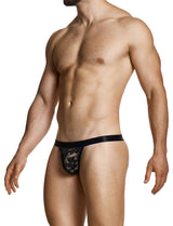 Modus Vivendi Floral Lace Thong Black