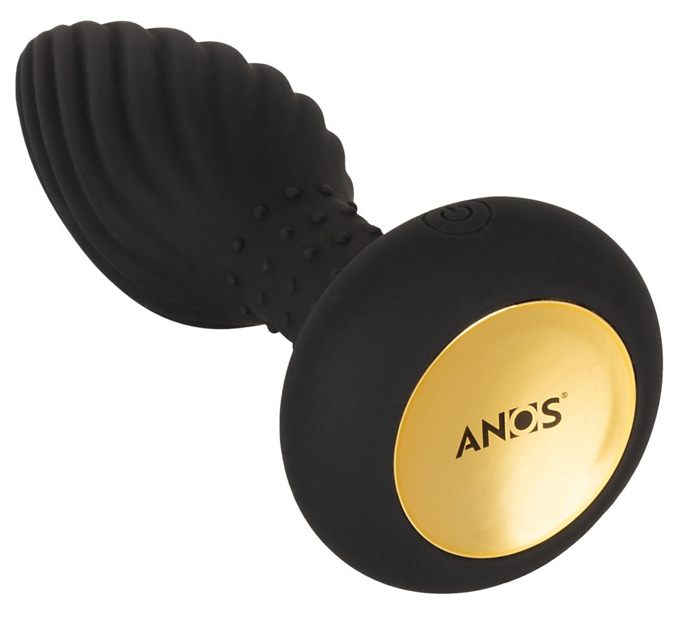 Anos Remote Controlled Butt Plug Black