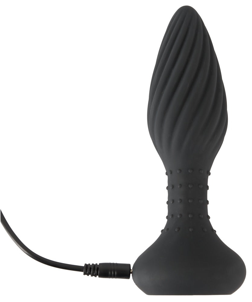 Anos Remote Controlled Butt Plug Black