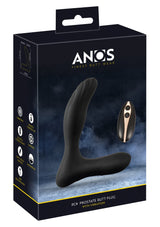 Anos Remote Control Prostate Massager Black