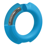 Doc Johnson OptiMALE Flexisteel 35mm Cock Ring Blue