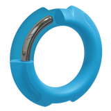Doc Johnson OptiMALE Flexisteel 43mm Cock Ring Blue