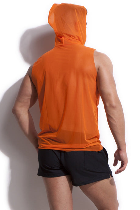 Alexander Cobb Sleeveless Hoody Orange