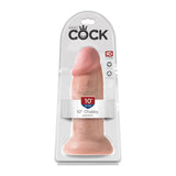 Pipedream King Cock Chubby 10 Inch Dildo Light