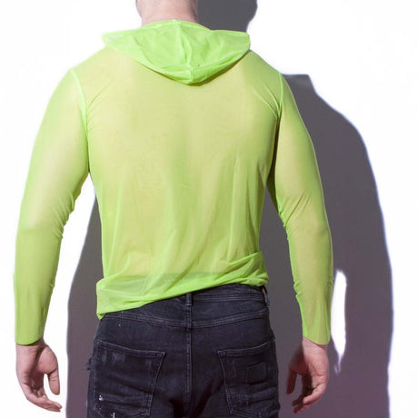 Alexander Cobb Transparent Hoody Lime Green