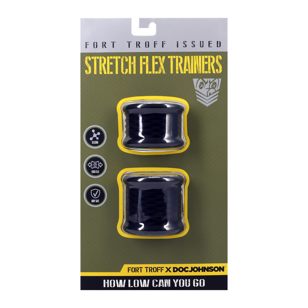 Fort Troff Stretch Flex Trainers Ballstretcher 2 Pk Black