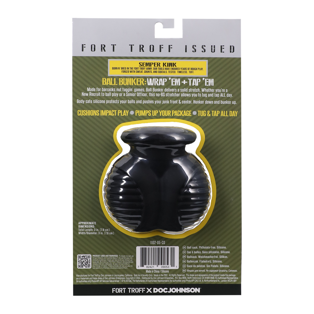 Fort Troff Ball Bunker Ball Sack Black