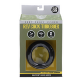 Fort Troff Rev Cock Throbber Vibrating Cock Ring 50mm Black