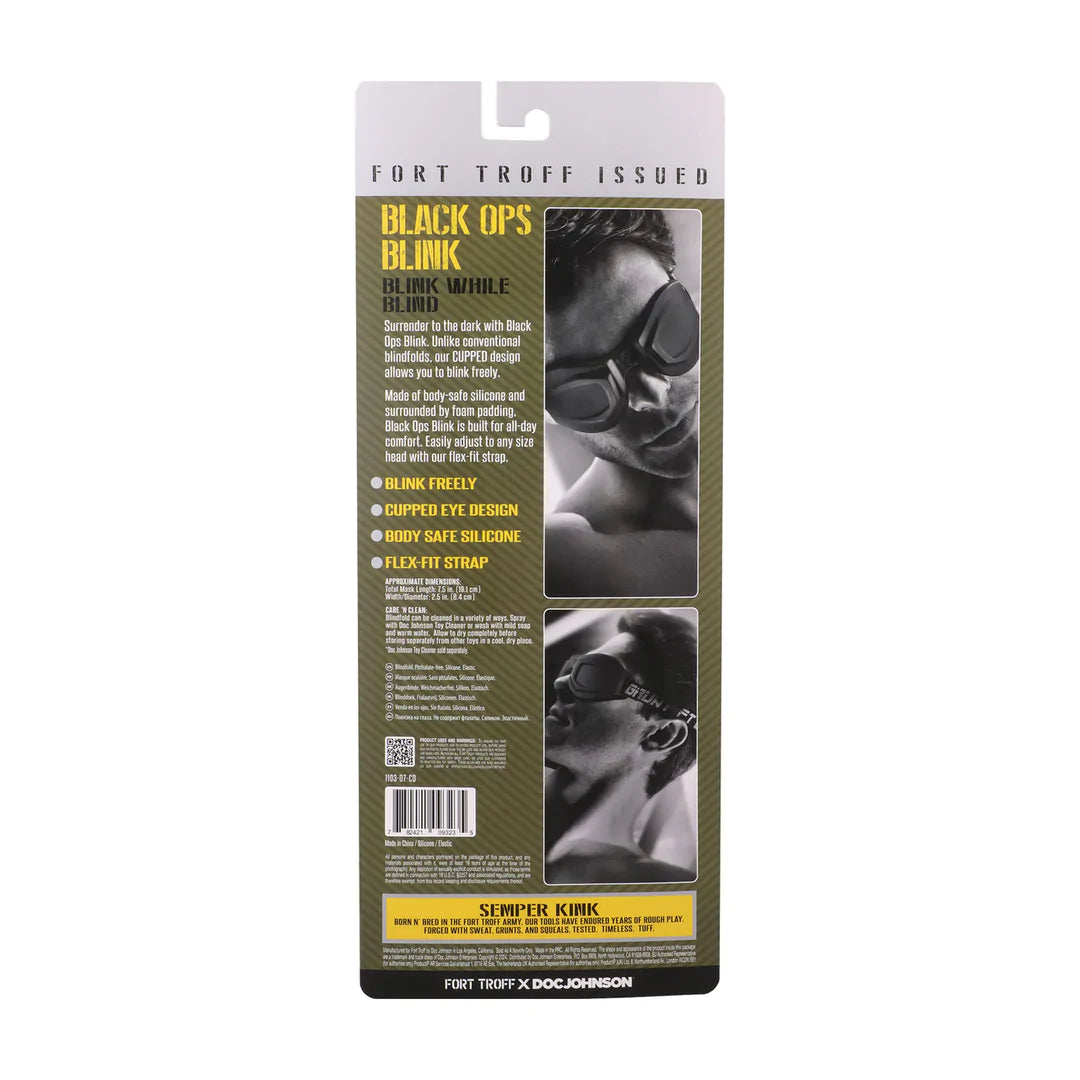 Fort Troff Black Ops Blink Blindfold