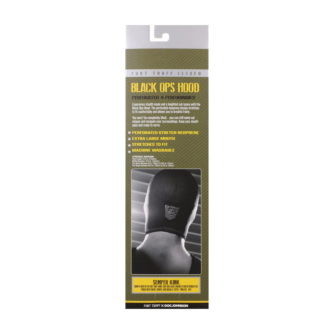 Fort Troff Black Ops Hood Regular