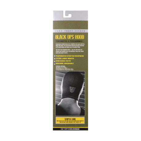Fort Troff Black Ops Hood Regular