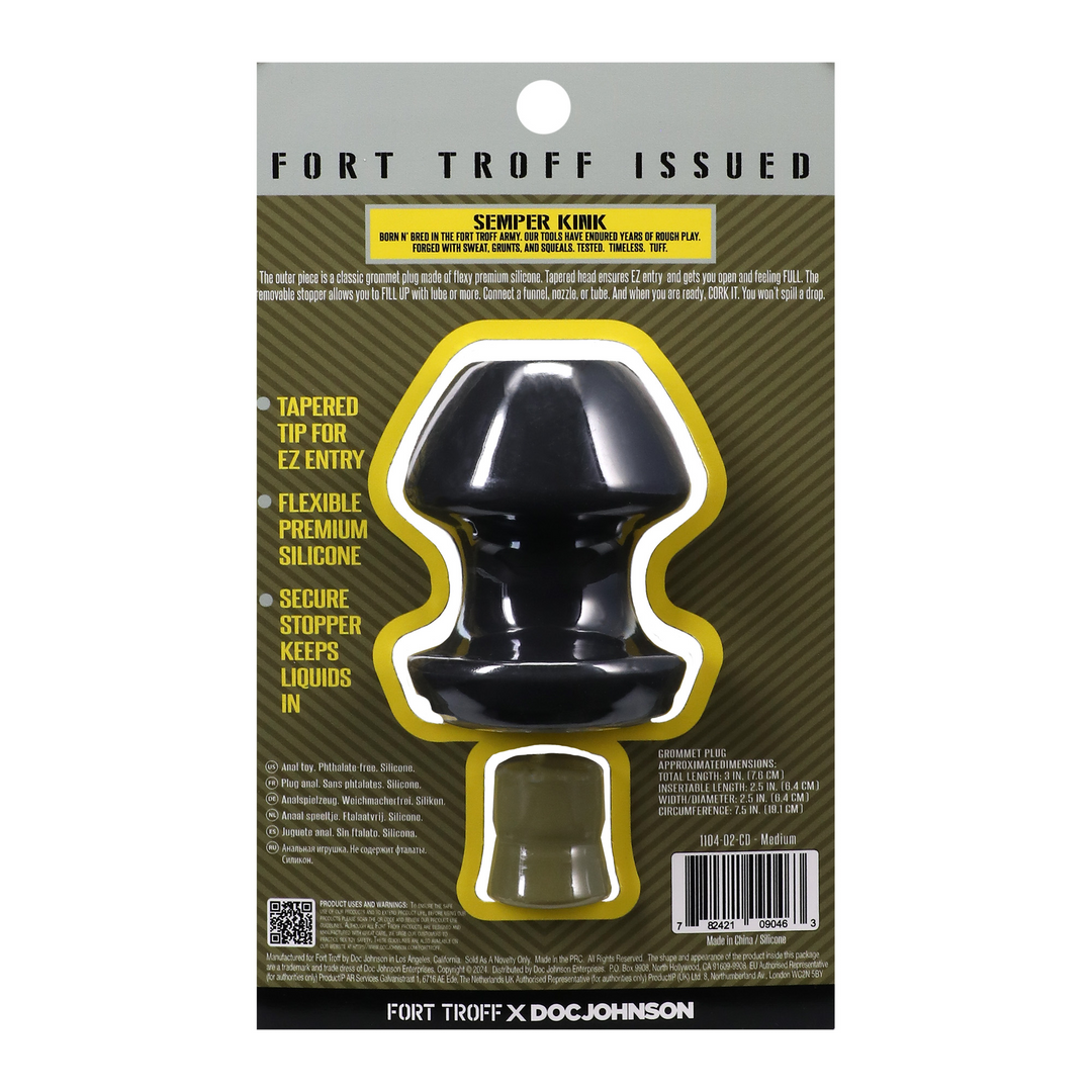 Fort Troff Kum Keeper Tunnel Plug Medium Black