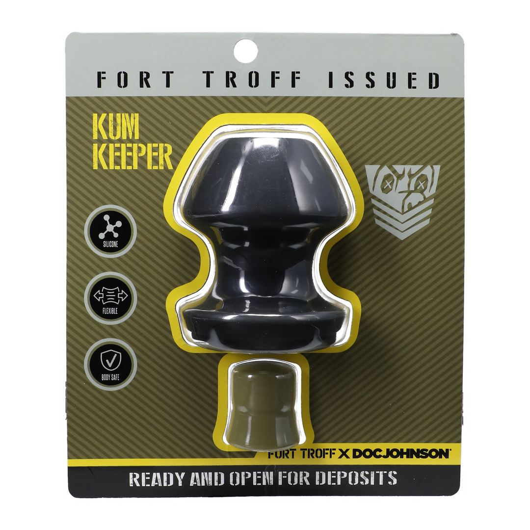 Fort Troff Kum Keeper Tunnel Plug Large Black