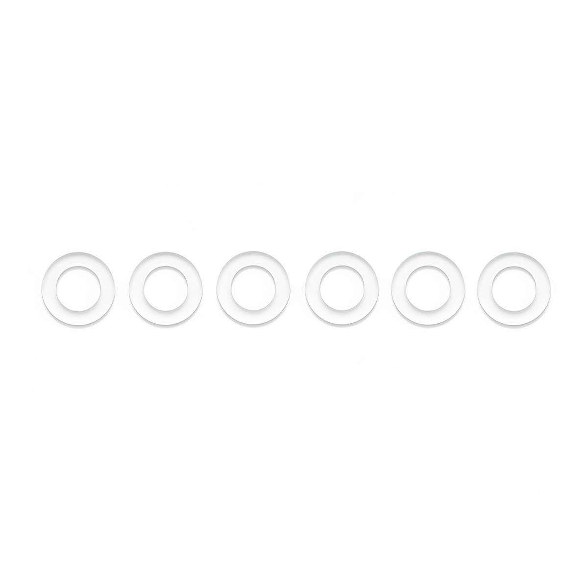 Boners Cock Ring Set of 6 Transparent