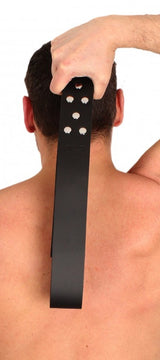 The Red Double Leather Paddle 44.5cm x 5cm