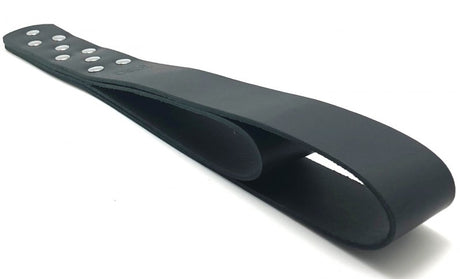 The Red Double Leather Paddle 44.5cm x 5cm