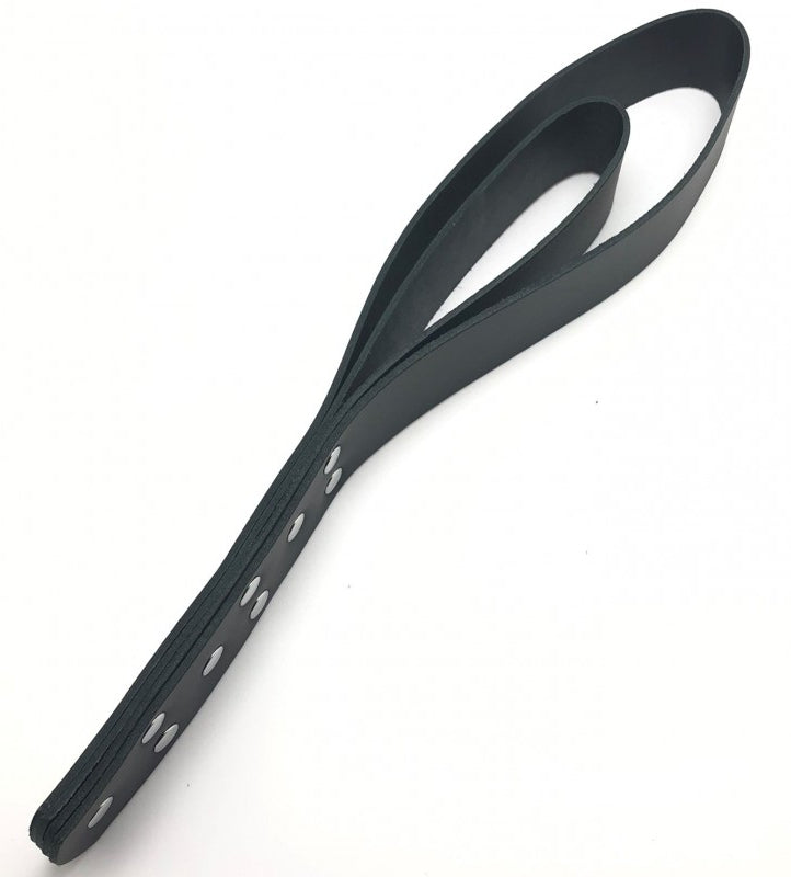 The Red Double Leather Paddle 44.5cm x 5cm