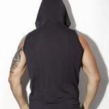 Alexander Cobb Sleeveless Sport Hoody Black