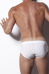 Alexander Cobb Metric Swim Brief White