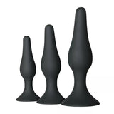 EasyToys Butt Plug Set Black